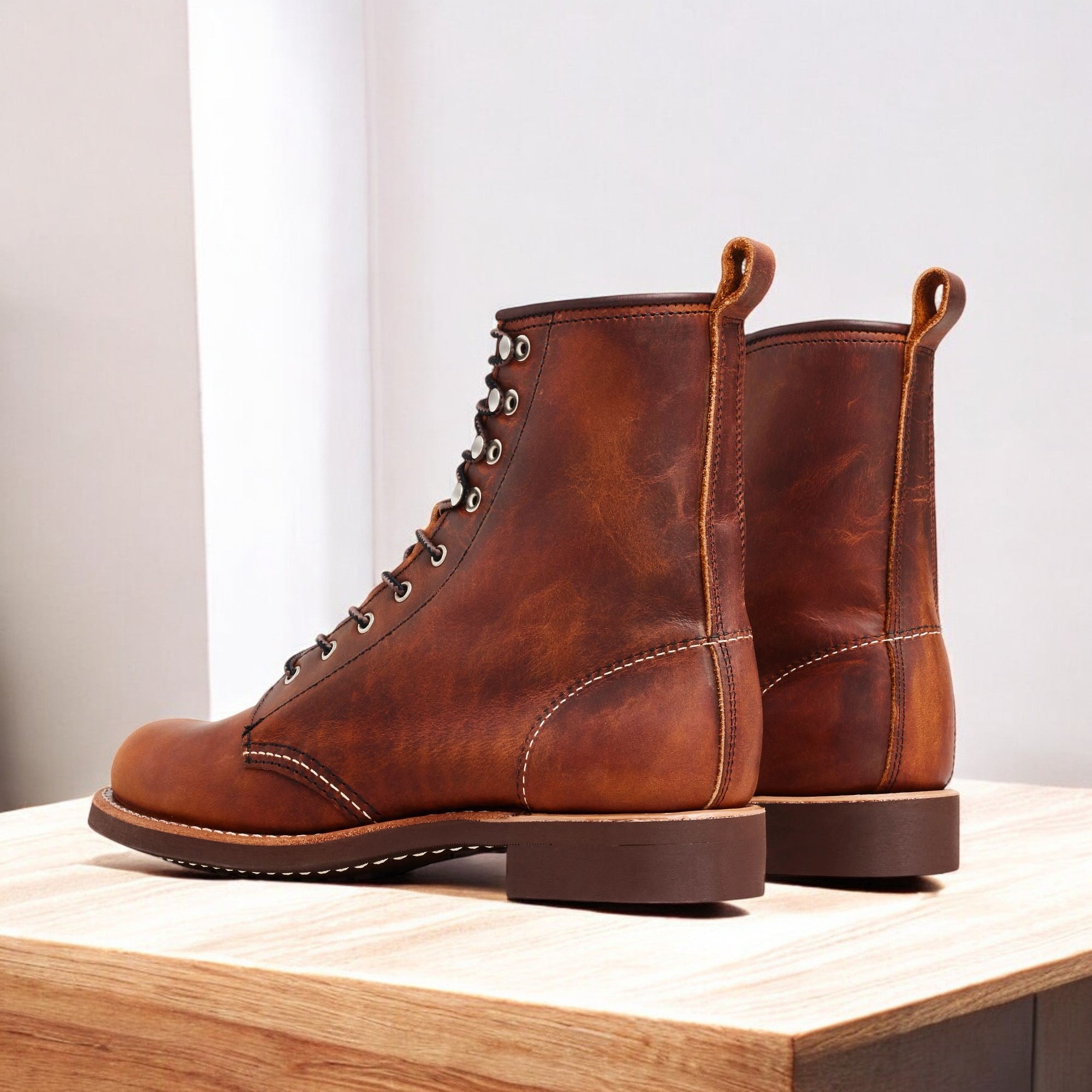[3362] WOMENS RED WING SILVERSMITH SHORT BOOT (MEDIUM WIDTH)