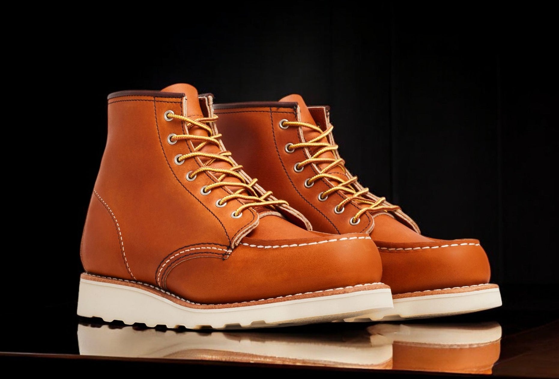 [3375] WOMENS RED WING CLASSIC MOC 6-INCH SHORT BOOT (MEDIUM WIDTH)
