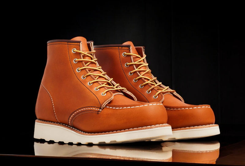 [3375] WOMENS RED WING CLASSIC MOC 6-INCH SHORT BOOT (MEDIUM WIDTH)