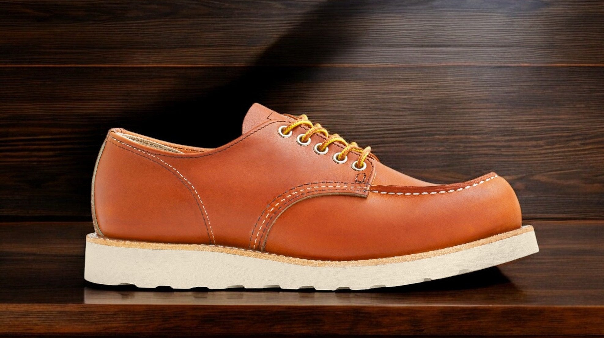 [8092] MENS RED WING SHOP MOC OXFORD