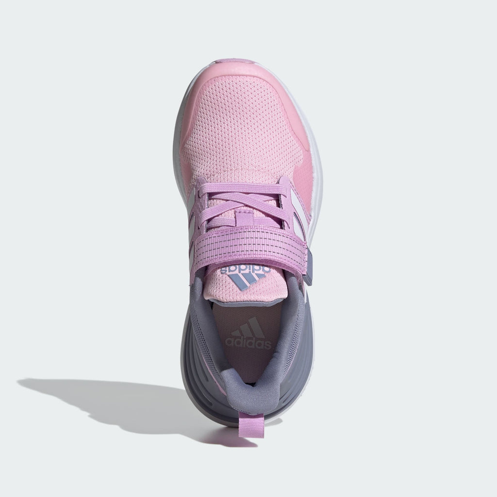 [ID3382] YOUTH ADIDAS RAPIDASPORT BOUNCE TOP STRAP 'CLEAR PINK CLOUD WHITE BLISS LILAC (GS)'