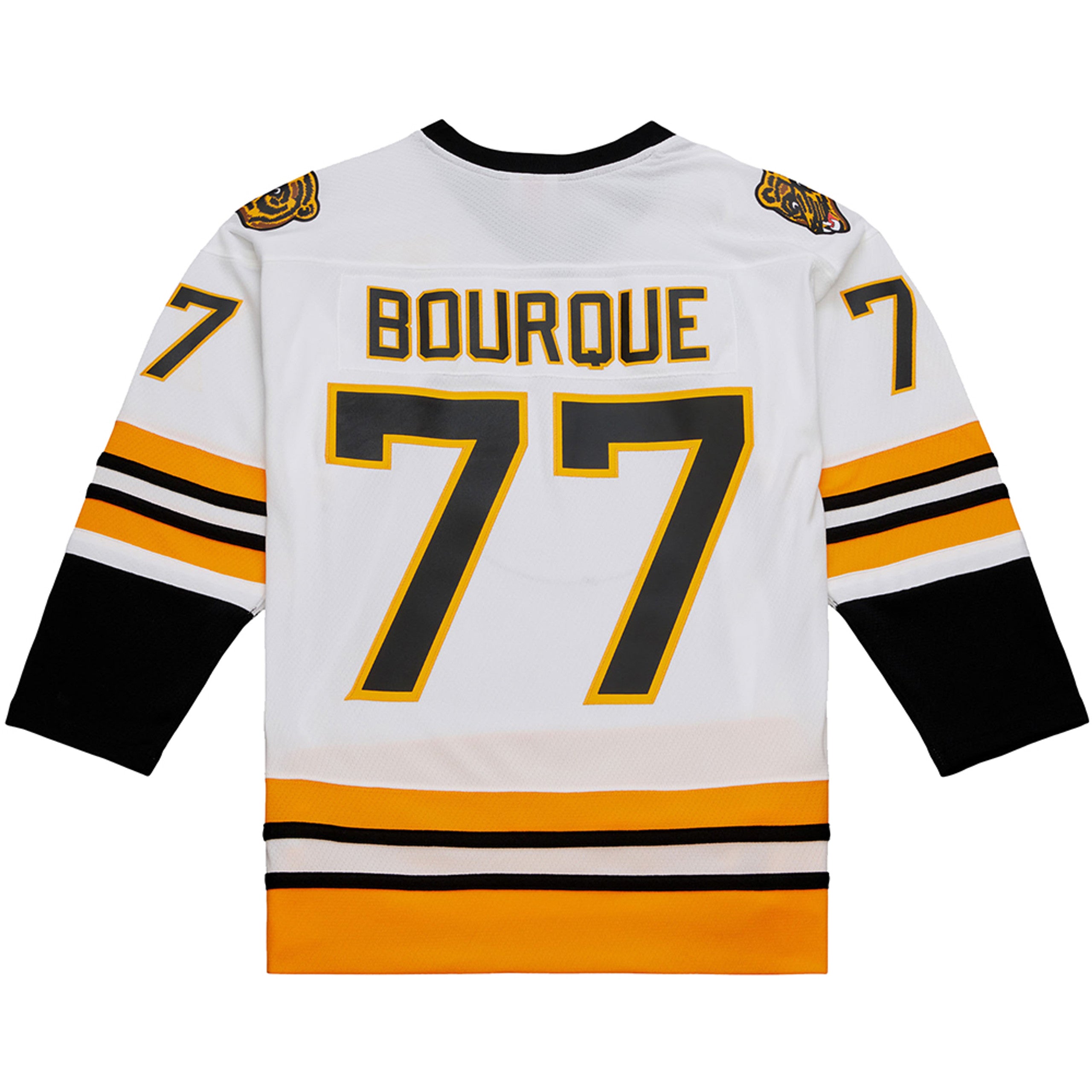 Mens Mitchell & Ness NHL WHITE JERSEY BRUINS 1989 RAY BOURQUE