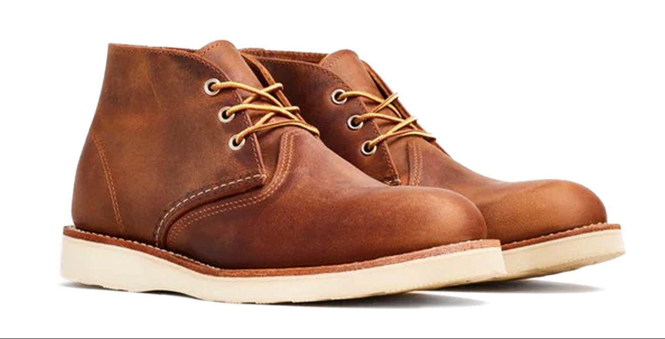 [3137] MENS RED WING WORK CHUKKA
