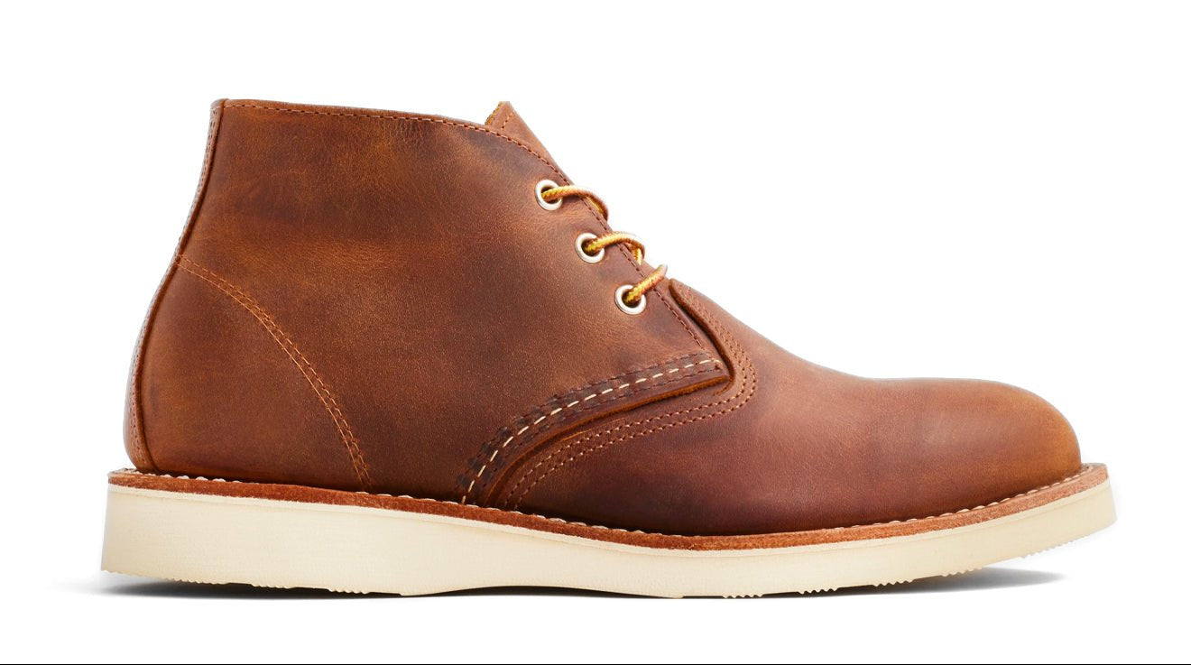 [3137] MENS RED WING WORK CHUKKA
