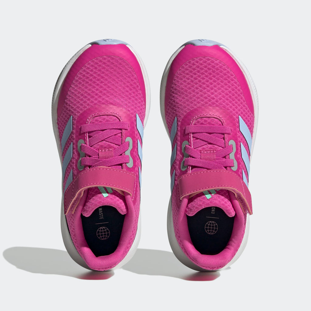 [HP5874] YOUTH ADIDAS RUNFALCON 3.0 J 'LUCID FUCHSIA BLUE DAWN'