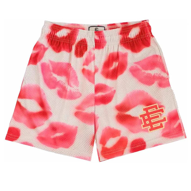 [SHLSKMSH-OWTPNK] MENS ERIC EMANUEL EE VALENTINES DAY KISS SHORT SS24