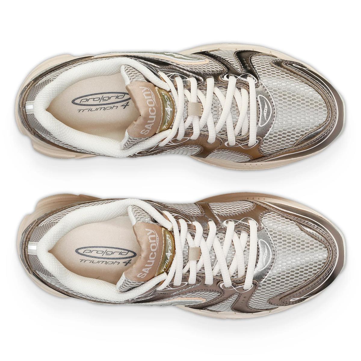 [S60771-1] WOMENS SAUCONY PROGRID TRIUMPH 4 'CHAMPAGNE'