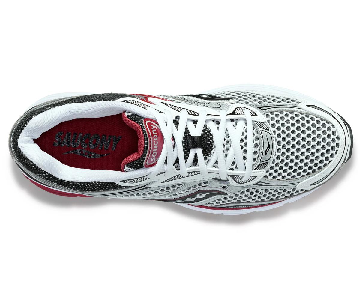 [S70739-1] MENS SAUCONY PROGRID OMNI 9 'WHITE SILVER RED'