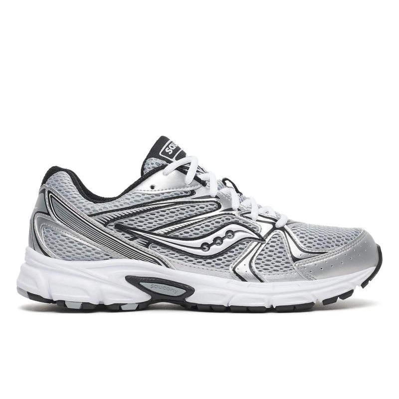 [S70812-70] MENS SAUCONY RIDE MILLENNIUM 'SILVER/BLACK'