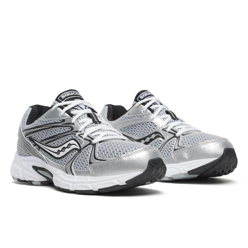 [S70812-70] MENS SAUCONY RIDE MILLENNIUM 'SILVER/BLACK'