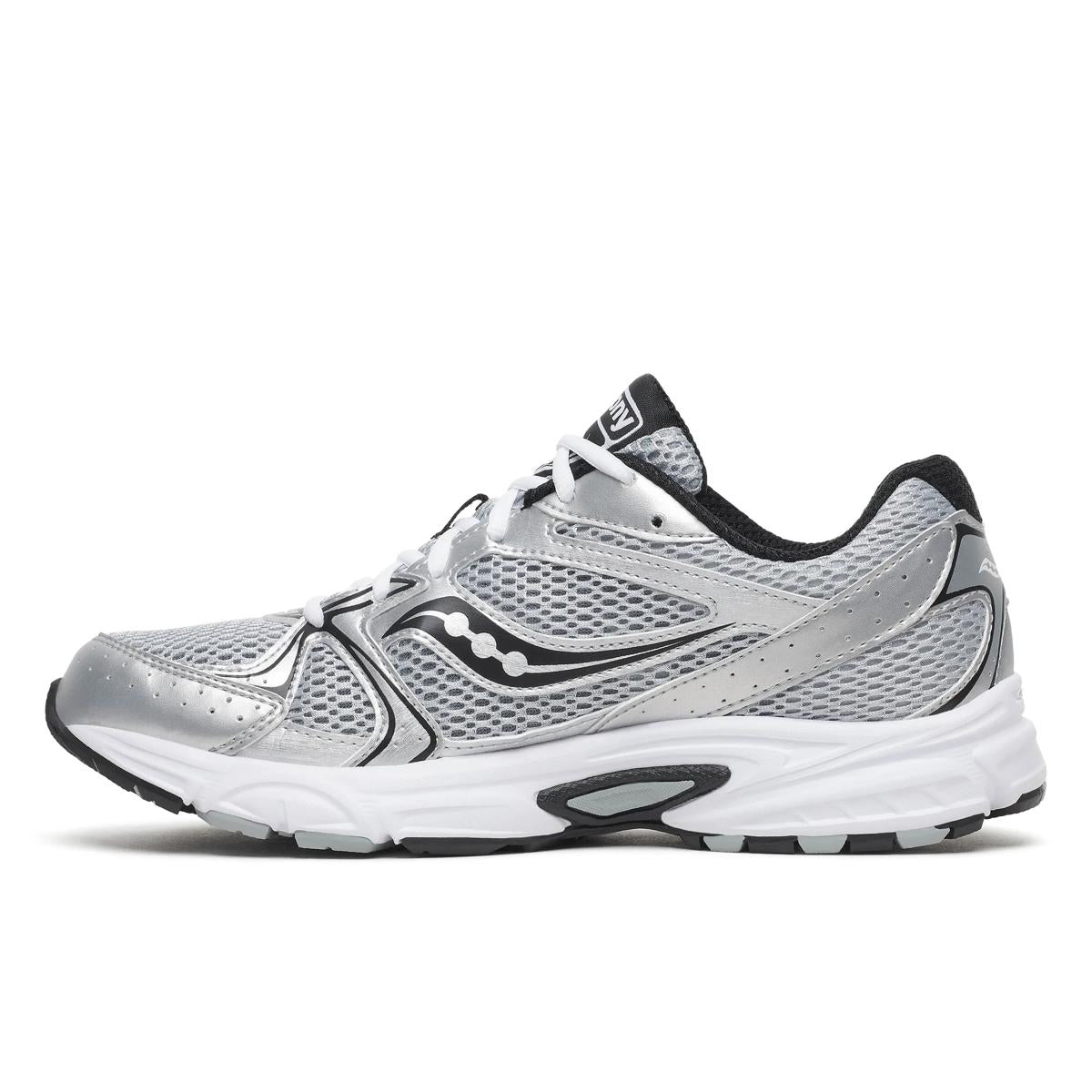 [S70812-70] MENS SAUCONY RIDE MILLENNIUM 'SILVER/BLACK'