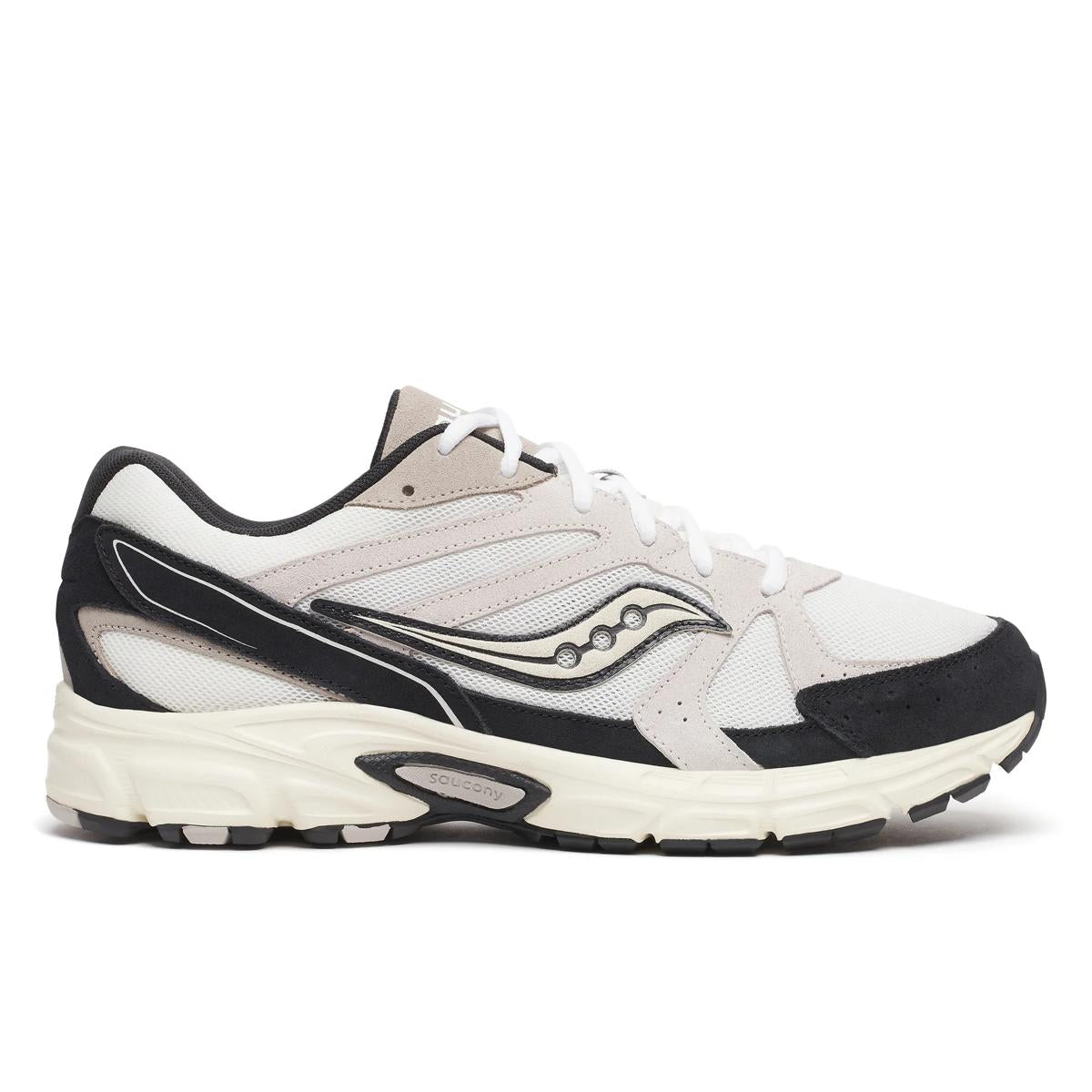[S70856-4] MENS SAUCONY RIDE MILLENIUM 'WHITE/BLACK'