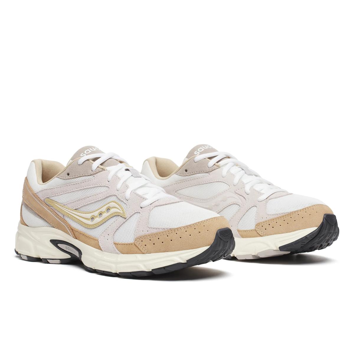 [S70856-6] MENS SAUCONY RIDE MILLENIUM 'WHITE/SAND'