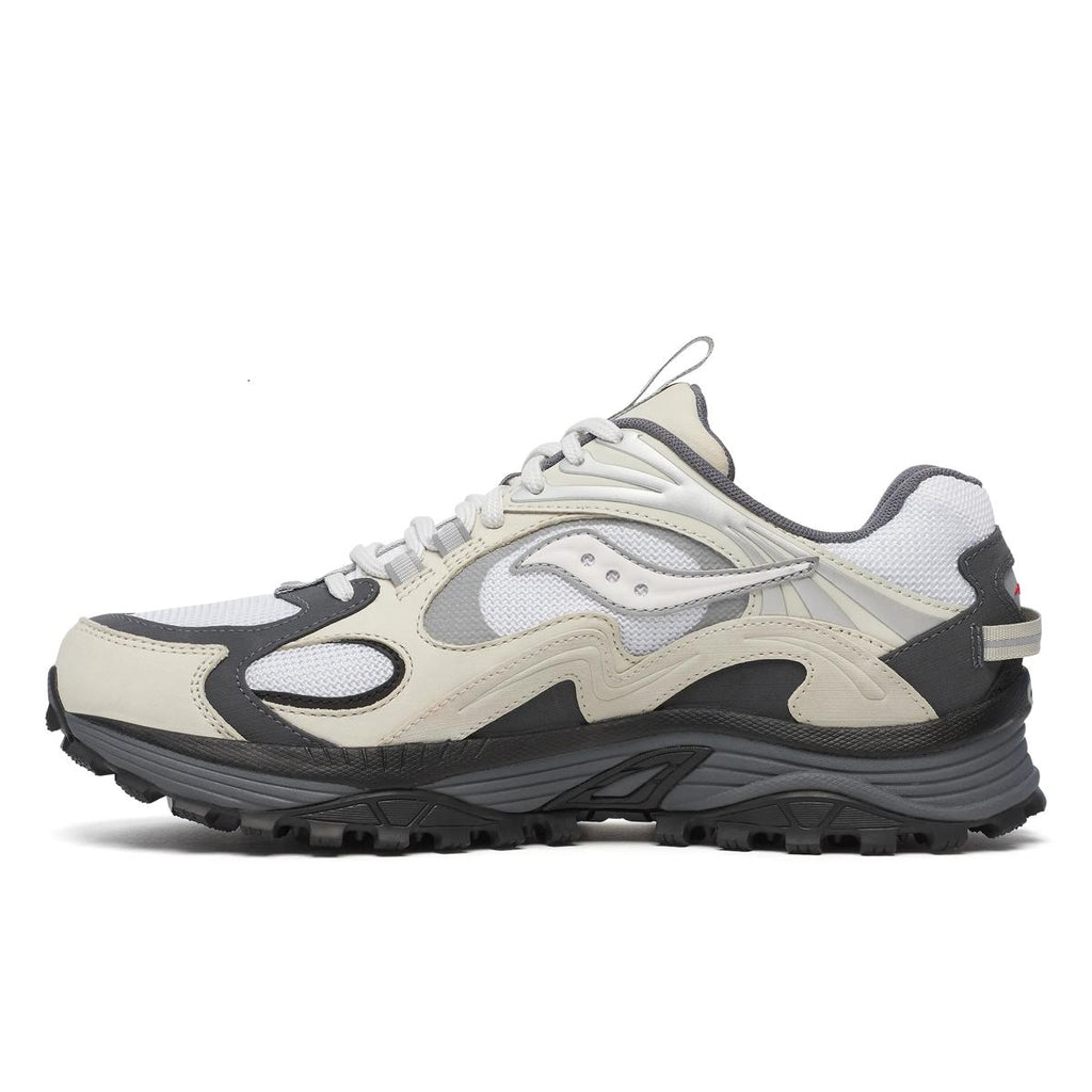 [S70908-1] MENS SAUCONY GRID AURA X 'WHITE/SILVER'