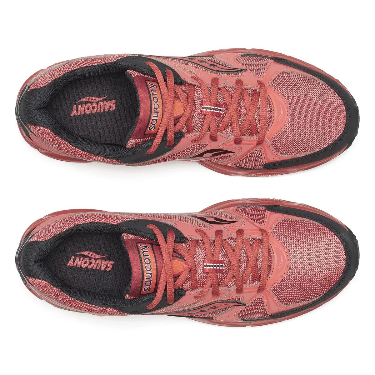 [S70942-2] MENS SAUCONY RIDE MILLENNIUM 'HOT SAUCE/BLACK'