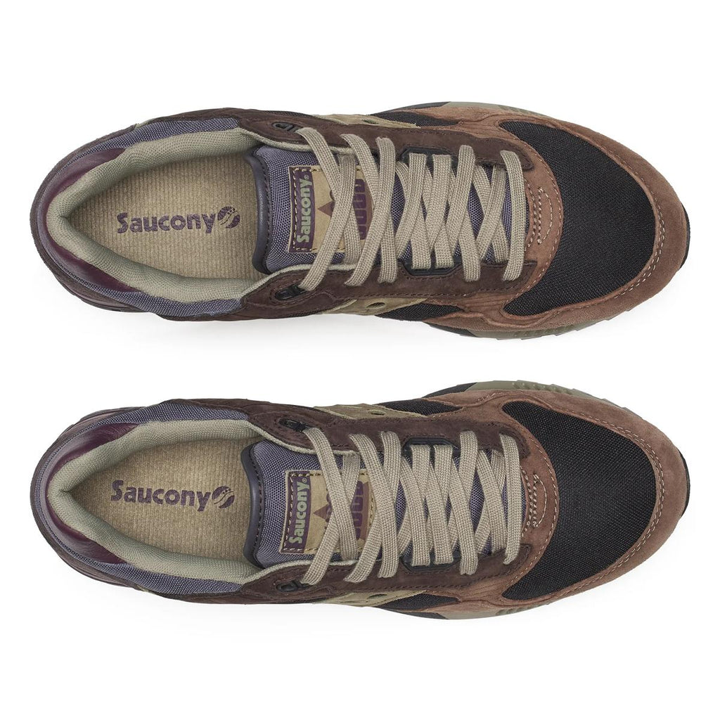 [S70944-1] MENS SAUCONY SHADOW 5000 'DARK GREY/PLUM'