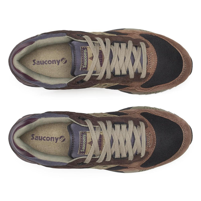 [S70944-1] MENS SAUCONY SHADOW 5000 'DARK GREY/PLUM'