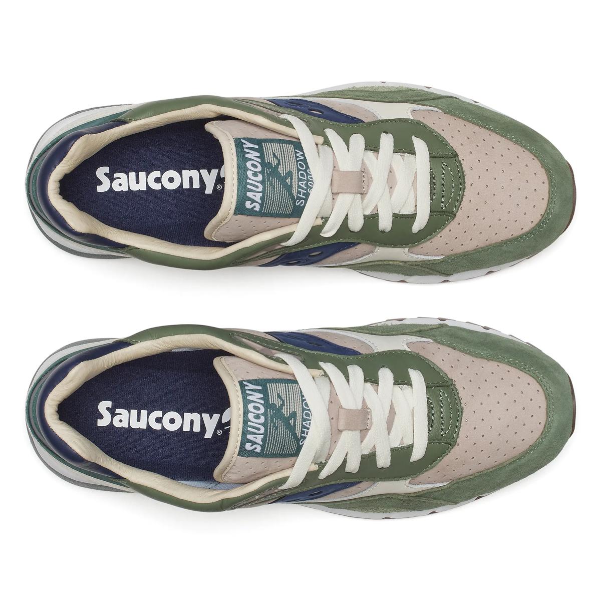[S70945-2] MENS SAUCONY SHADOW 6000 'BEIGE/GREEN'