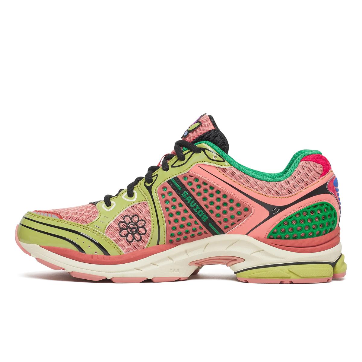 [S70966-2] MENS SAUCONY PROGRID TRIUMPH 4 'JAE TIPS FLOWERS GROW UPTOWN VIRGINIA CREEPER'