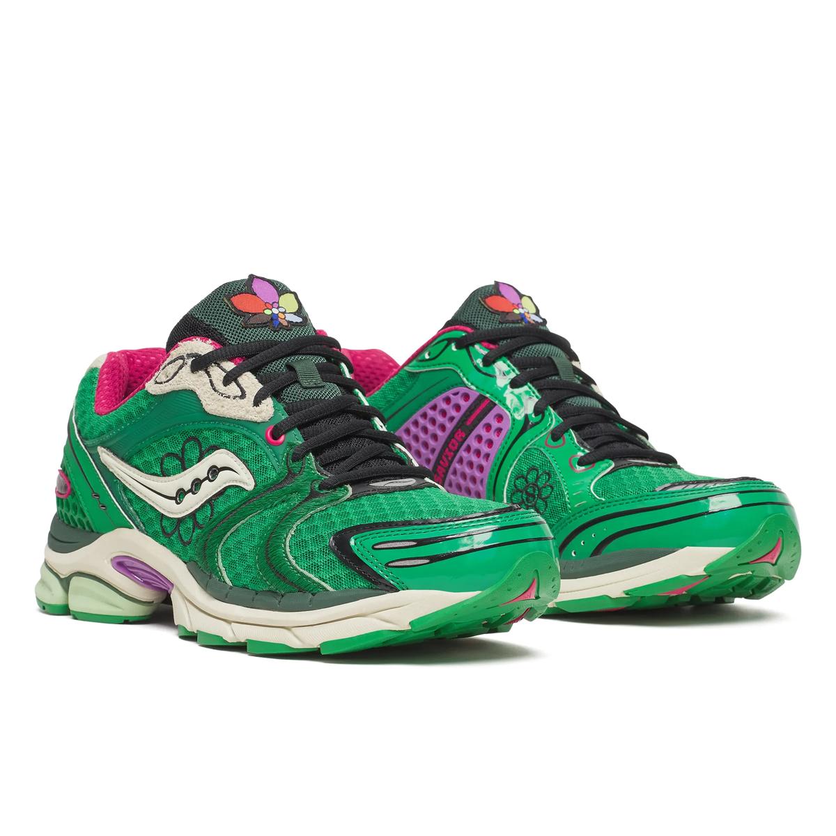 [S70966-4] MENS SAUCONY PROGRID TRIUMPH 4 'JAE TIPS FLOWERS GROW UPTOWN'