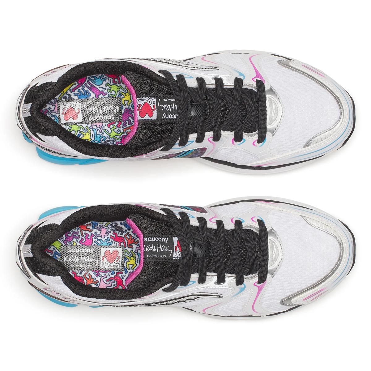 [S70974-1] MENS SAUCONY PROGRID TRIUMPH 4 'KEITH HARING LOVE'