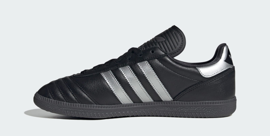 [HQ9241] MENS ADIDAS SAMBA JP 'BLACK SILVER METALLIC'