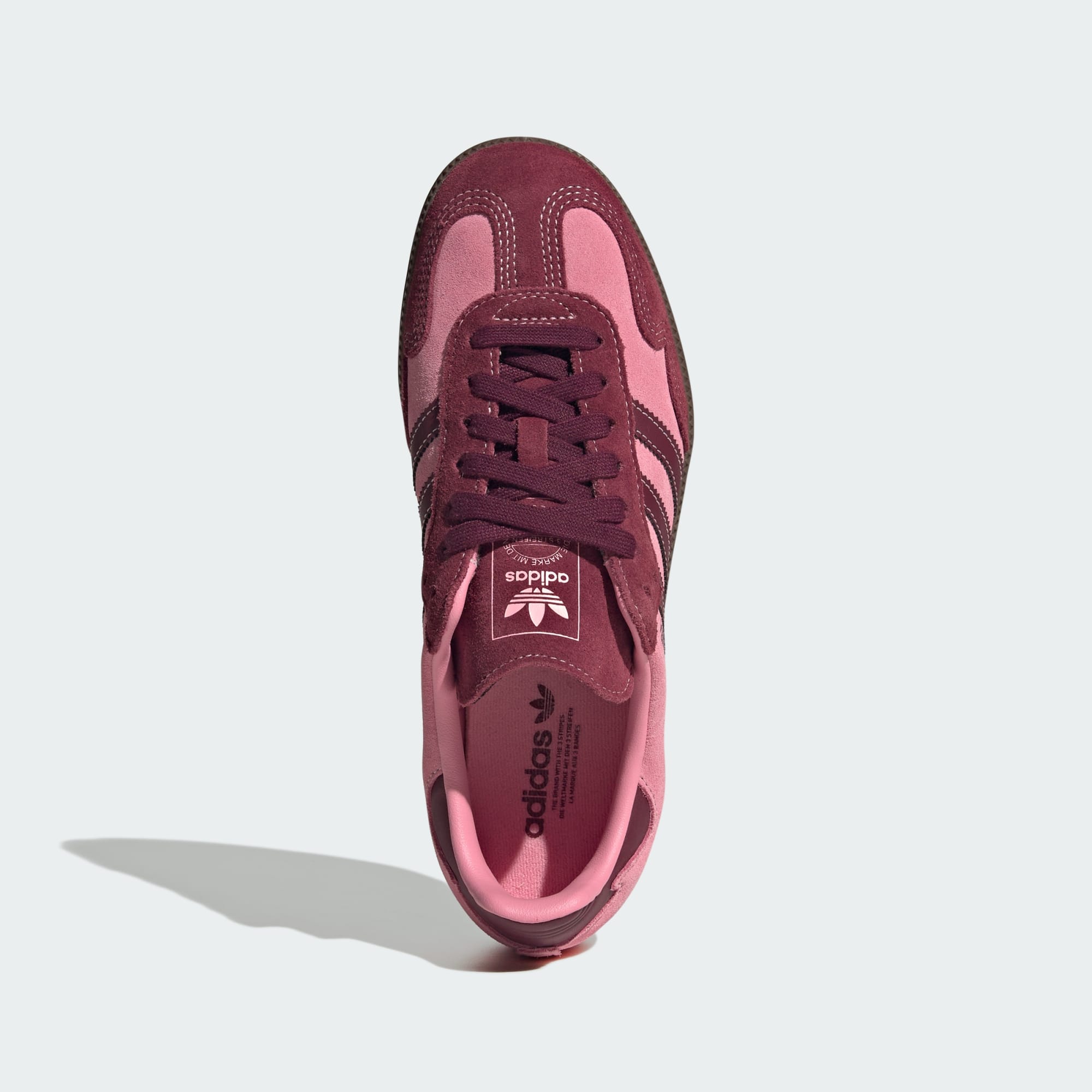 [IH6704] WOMENS ADIDAS SAMBA OG 'PINK SPARK SHADOW RED'