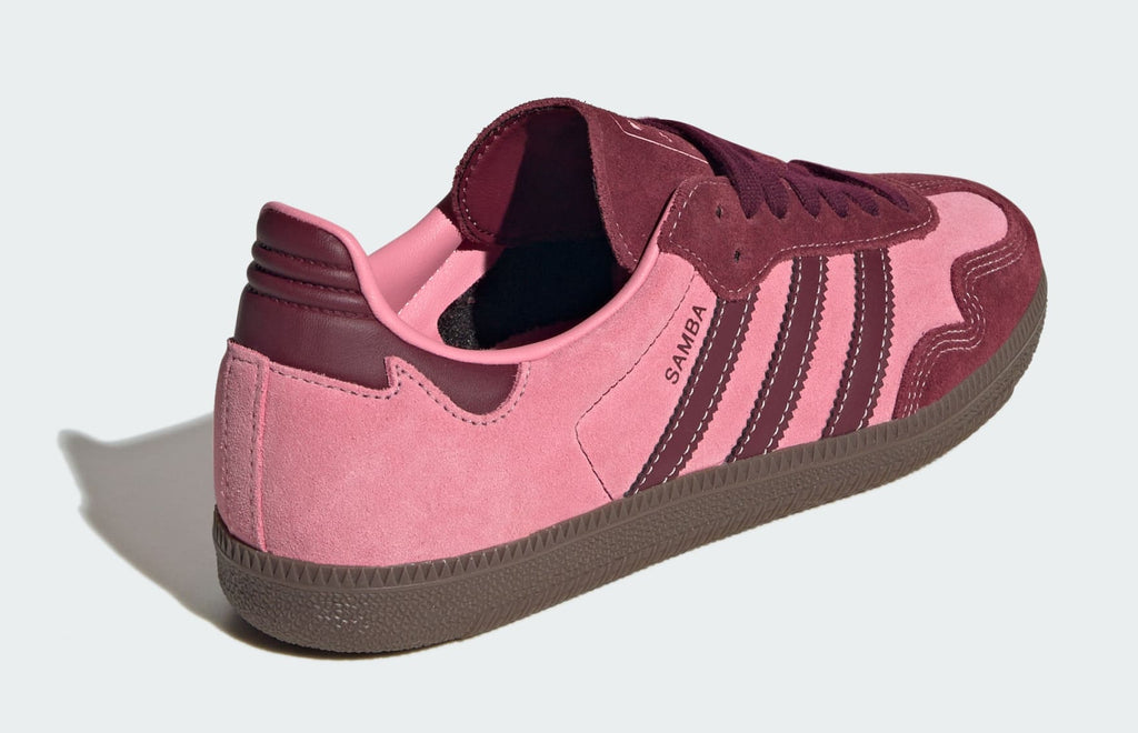 [IH6704] WOMENS ADIDAS SAMBA OG 'PINK SPARK SHADOW RED'