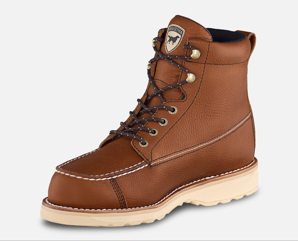 [A0838-NARROW] MENS IRISH SETTER WINGSHOOTER 7-INCH WATERPROOF LEATHER BOOT (NARROW B WIDTH)