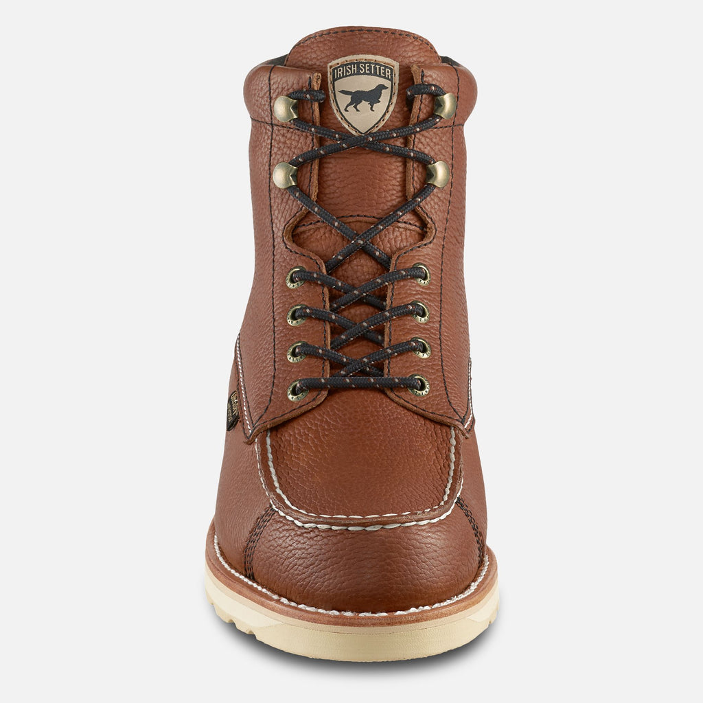[A0838-NARROW] MENS IRISH SETTER WINGSHOOTER 7-INCH WATERPROOF LEATHER BOOT (NARROW B WIDTH)