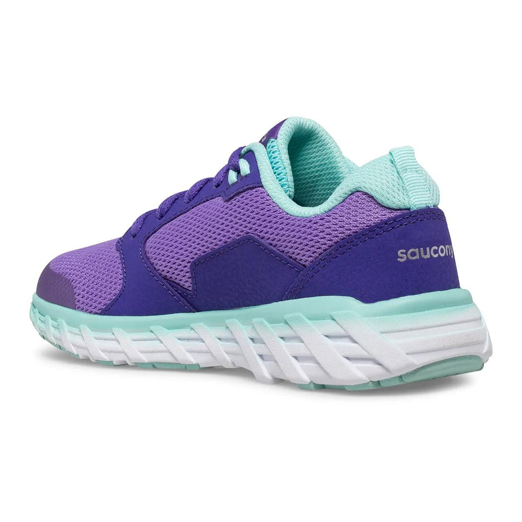 [SK165584] PRESCHOOL SAUCONY WIND 2.0 LITTLE KID 'PURPLE'