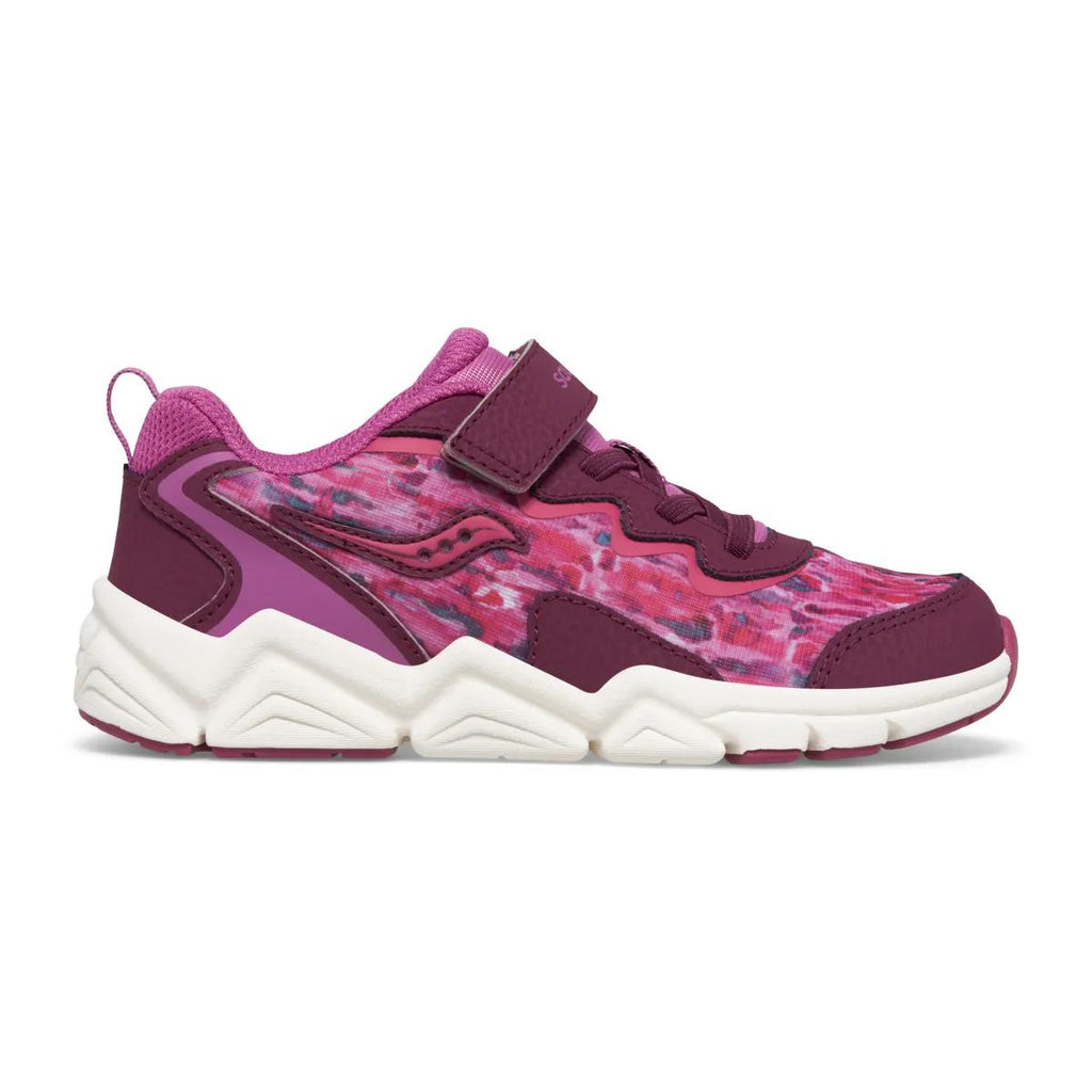 [SK167287] PRESCHOOL SAUCONY FLASH A/C 3.0 'BURGUNDY'
