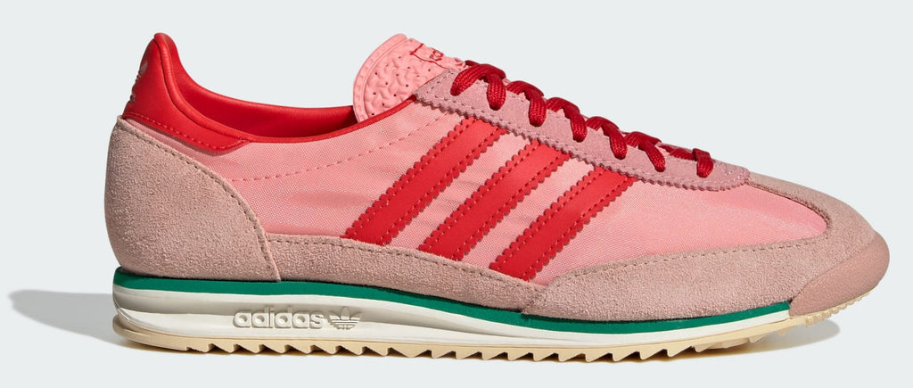 [JS2054] WOMENS ADIDAS SL 72 OG 'SEMI PINK SPARK RED'