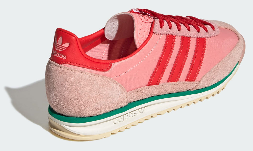[JS2054] WOMENS ADIDAS SL 72 OG 'SEMI PINK SPARK RED'