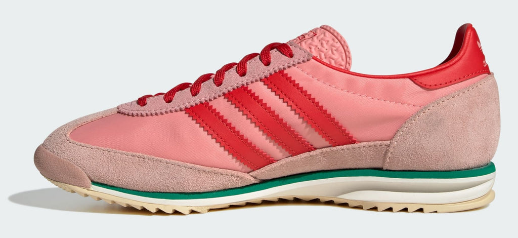 [JS2054] WOMENS ADIDAS SL 72 OG 'SEMI PINK SPARK RED'