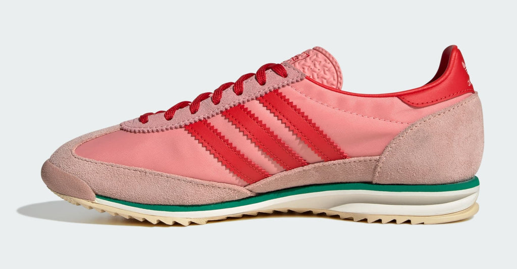 [JS0254] WOMENS ADIDAS SL 72 OG 'SEMI PINK SPARK RED'