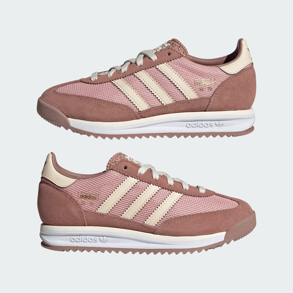 [JP9665] GRADE SCHOOL ADIDAS SL 72 RS 'WONDER MAUVE WONDER WHITE WARM CLAY (GS)'