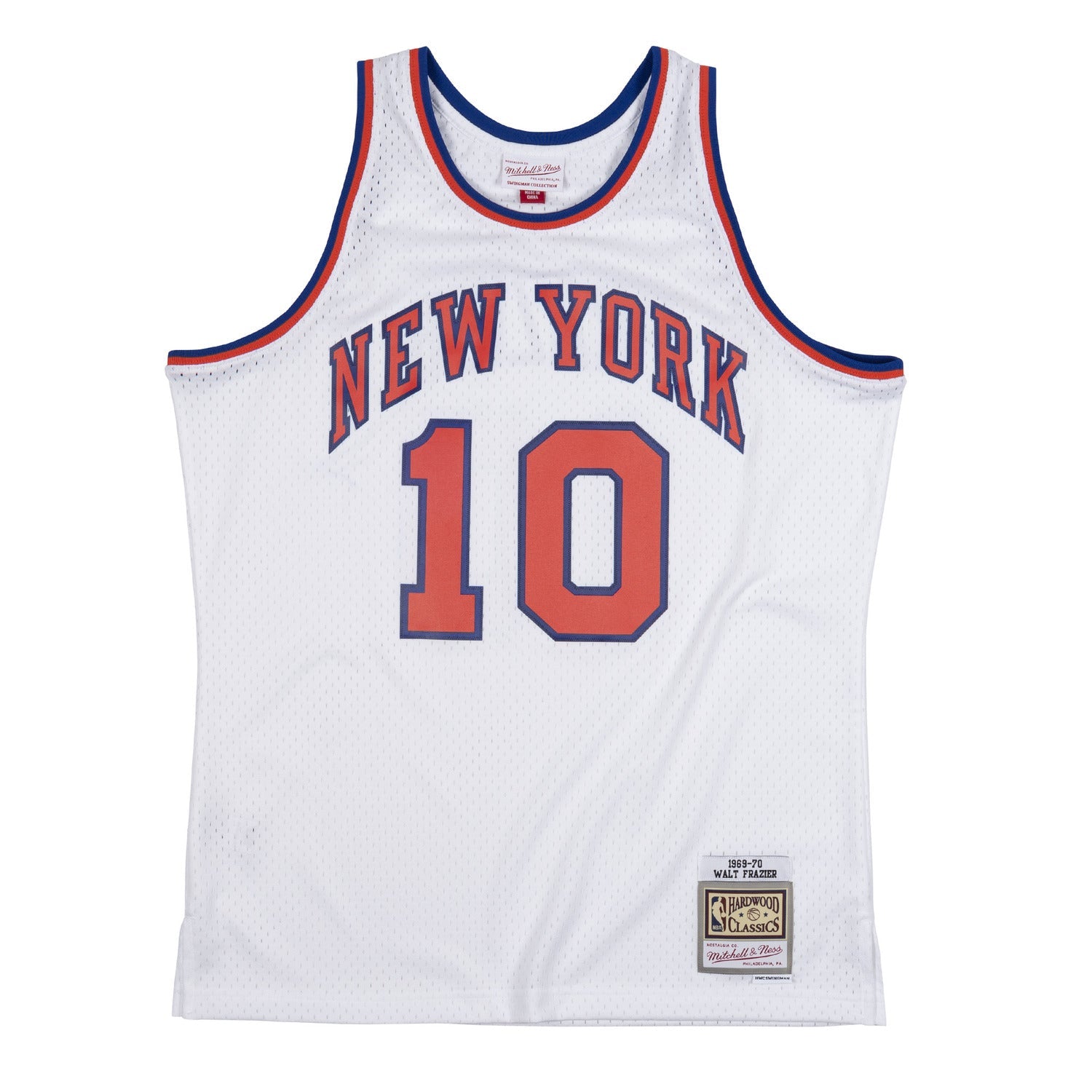 MENS MITCHELL & NESS NBA SWINGMAN JERSEY KNICKS 1969 WALT FRAZIER