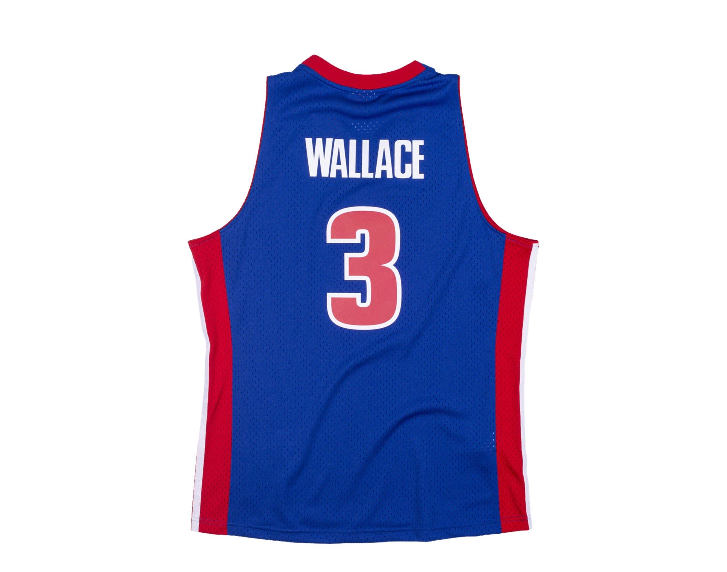 Mens Mitchell & Ness NBA Detroit Pistons SWINGMAN JERSEY 03 BEN WALLACE