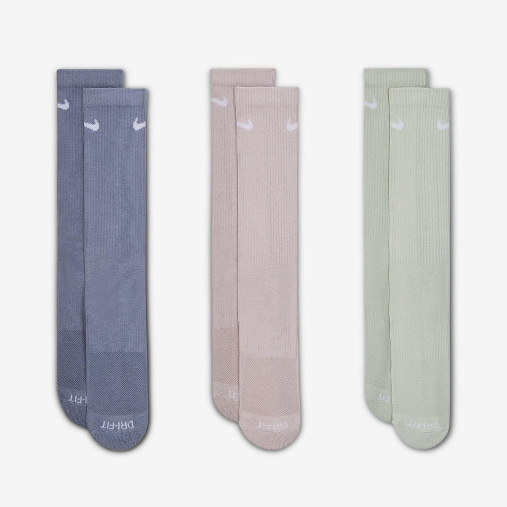 [SX6888-933] Mens Nike Everyday Plus Cushioned Training Crew Socks (3 PACK)