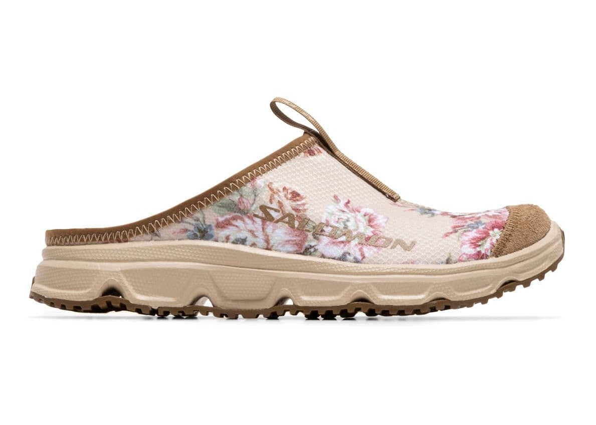 [L47420700] Mens Salomon SLIDE 3.0 BEAMS x RX Slide 3.0 'Flowers'