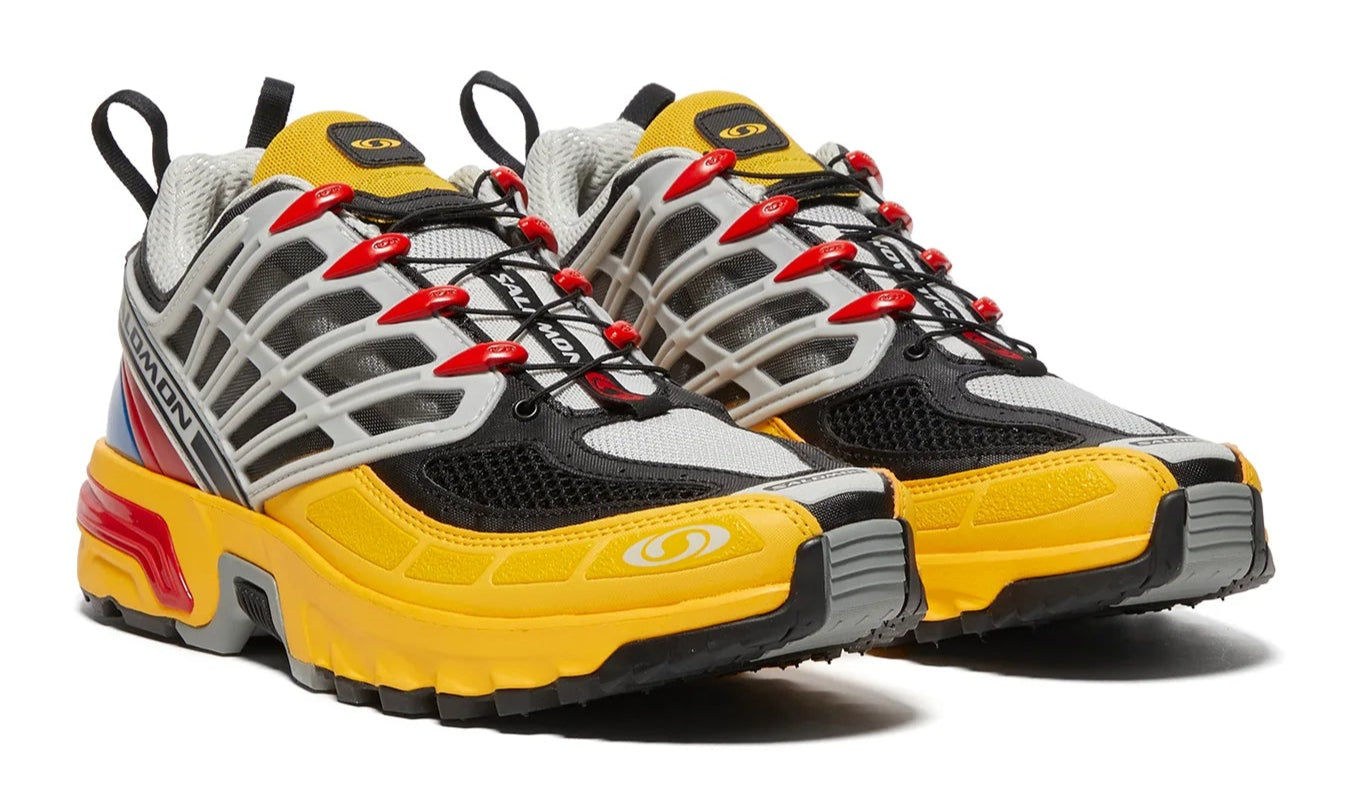 [L47298900] Mens Salomon ACS Pro 'Black Lemon High Risk Red'