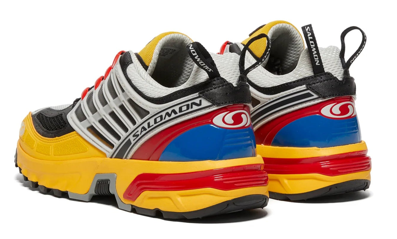 [L47298900] Mens Salomon ACS Pro 'Black Lemon High Risk Red'