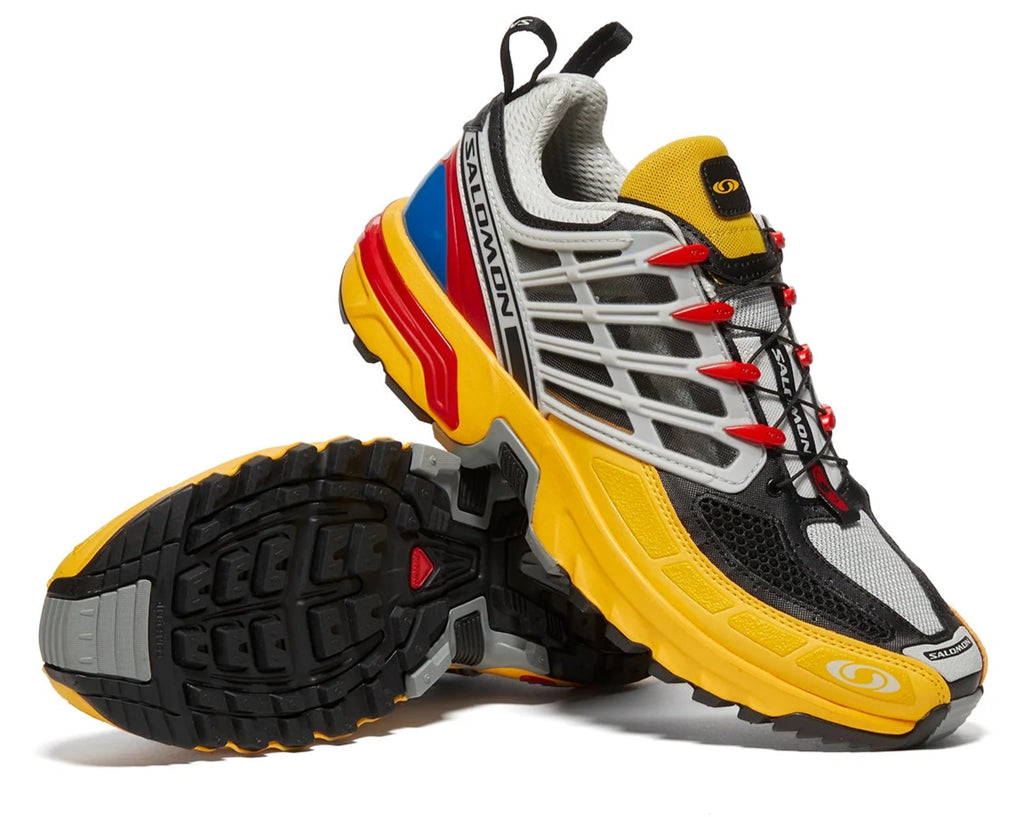 [L47298900] Mens Salomon ACS Pro 'Black Lemon High Risk Red'