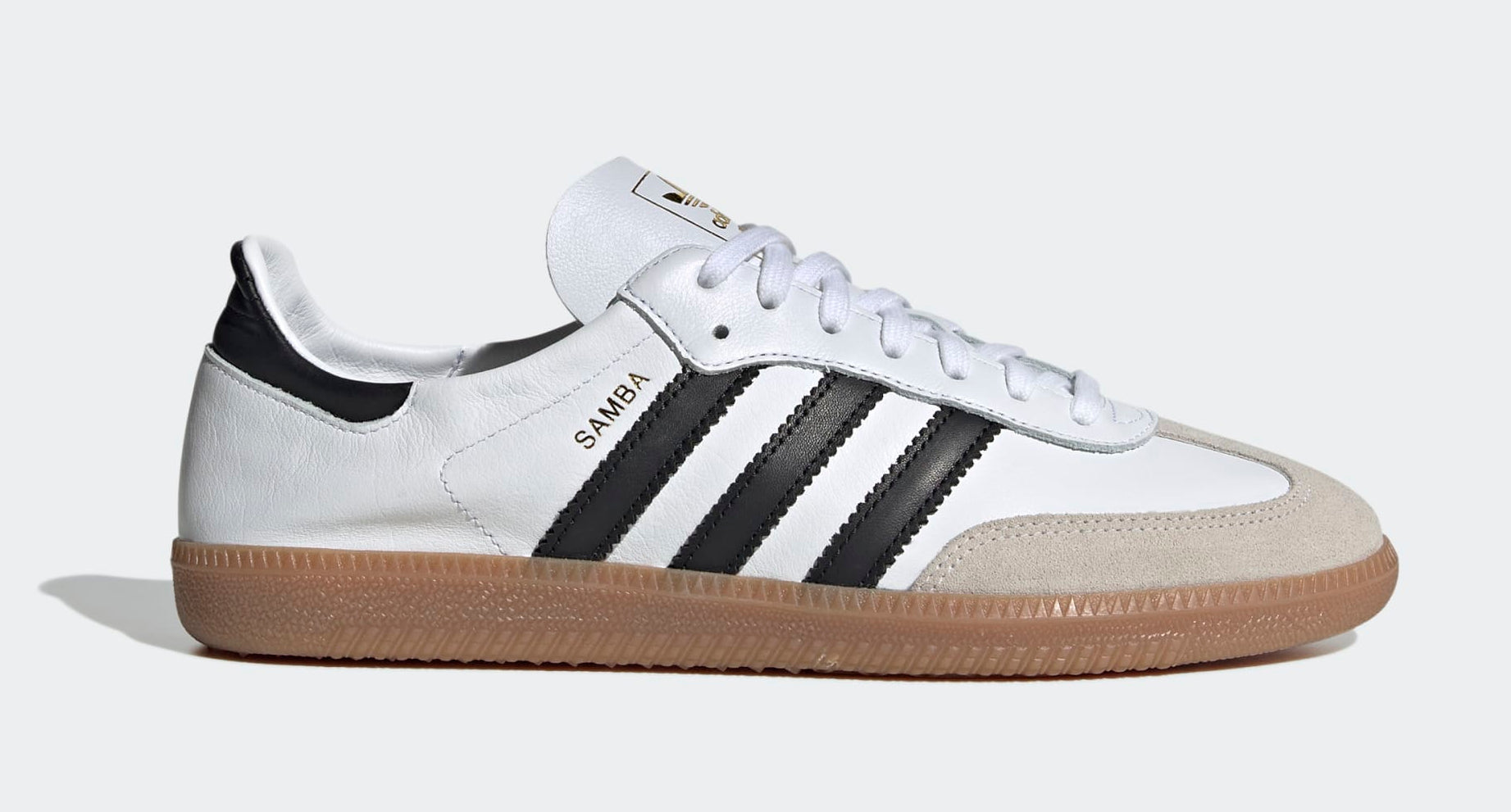 [IF0642] MENS ADIDAS SAMBA DECON 'WHITE BLACK GUM'