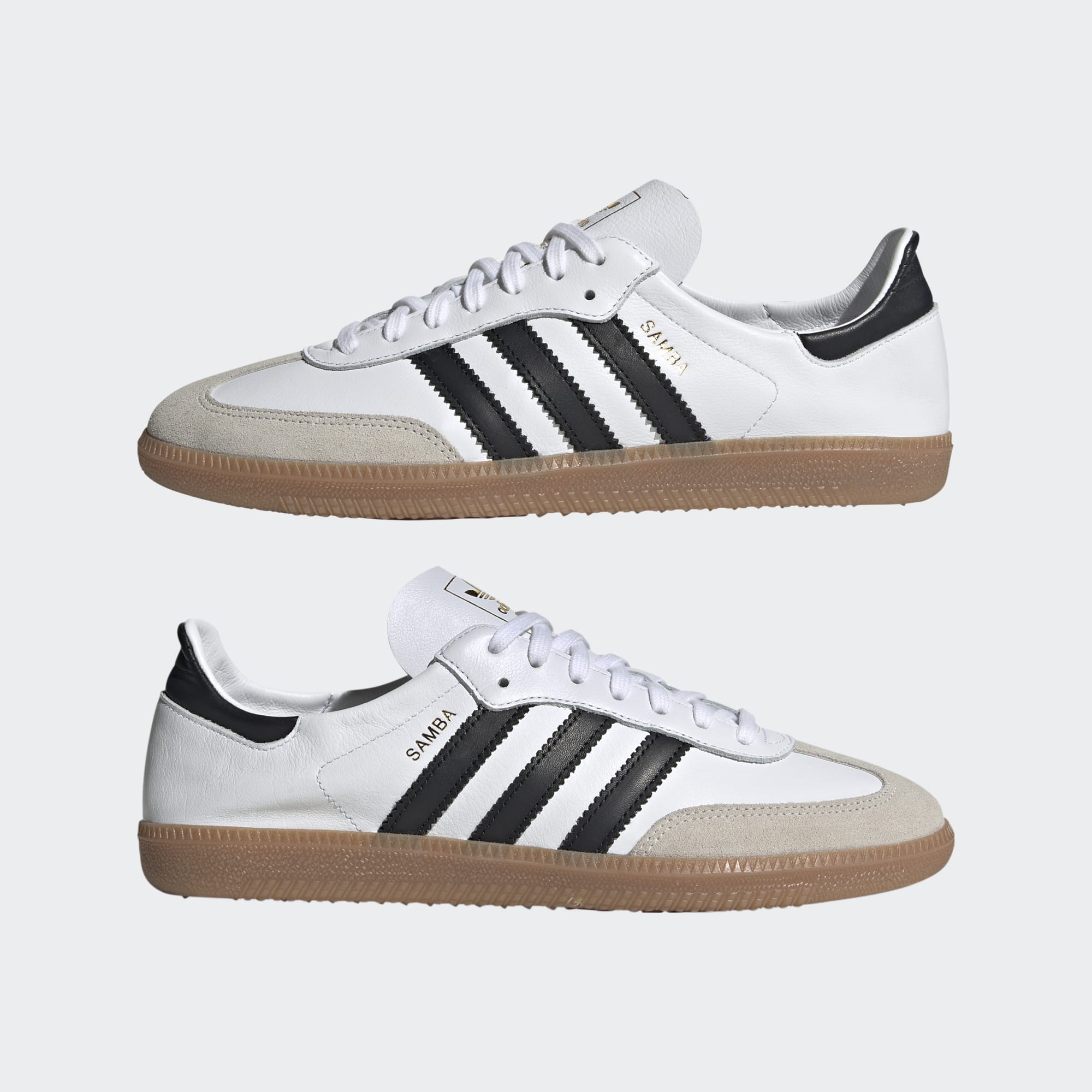 [IF0642] MENS ADIDAS SAMBA DECON 'WHITE BLACK GUM'