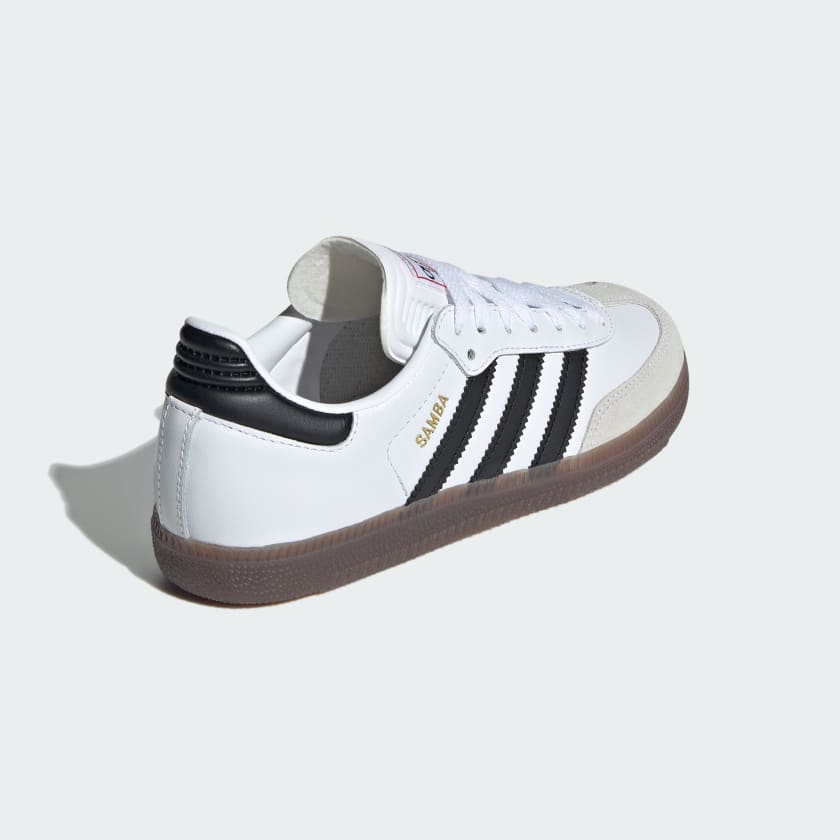[IF1944] Grade School Adidas SAMBA 'WHITE (GS)'