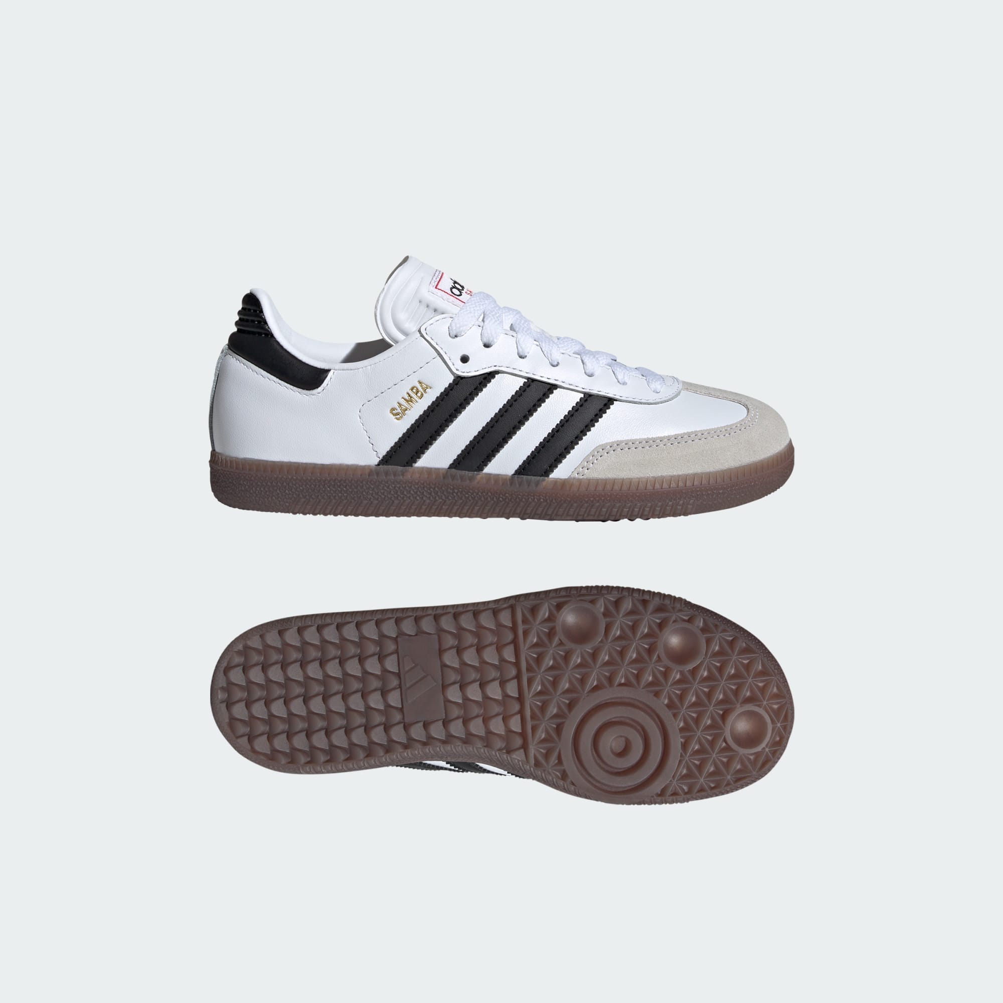 [IF1944] Grade School Adidas SAMBA 'WHITE (GS)'