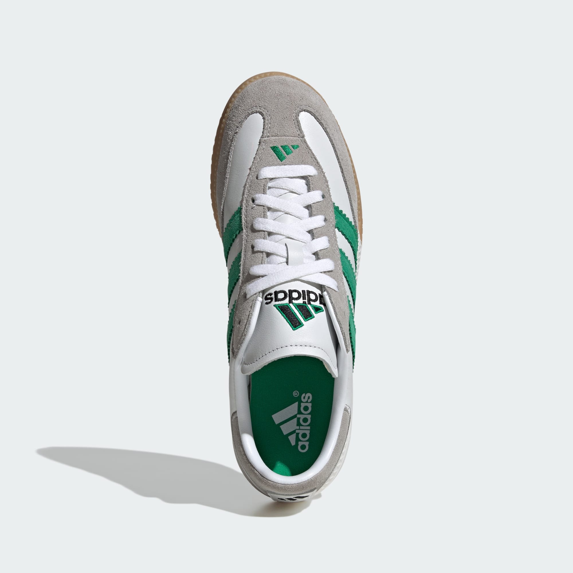 [ID3922] MENS ADIDAS Samba Millennium 'Cloud White Green Gum'