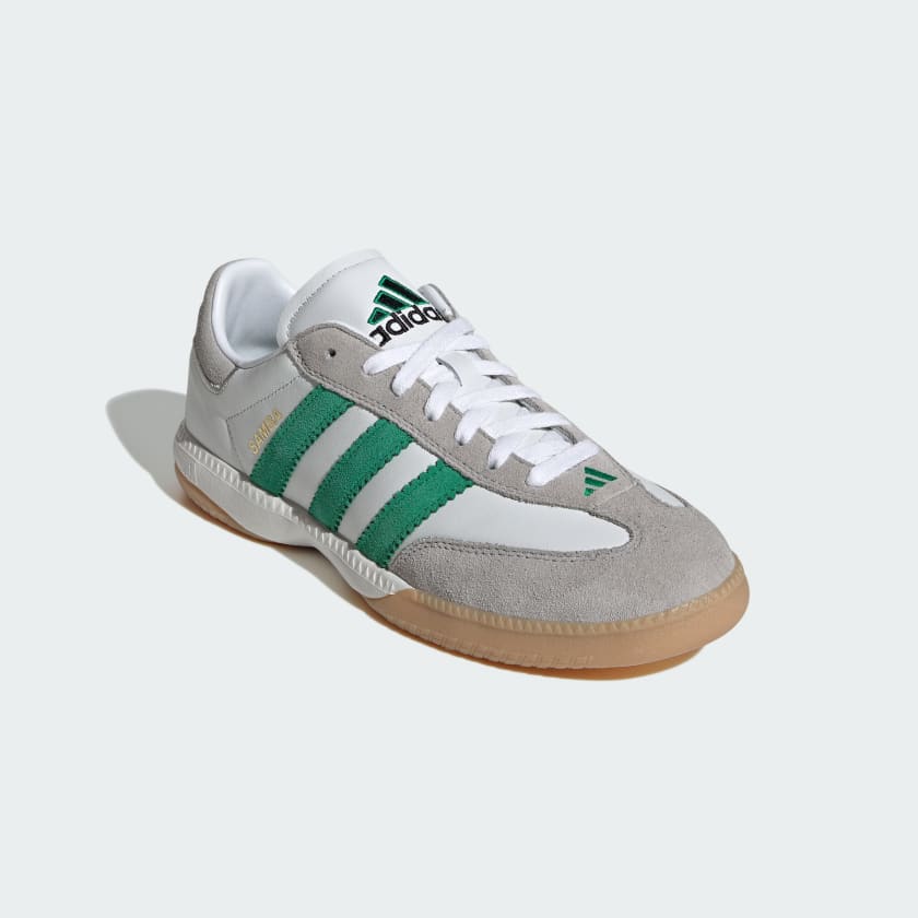 [ID3922] MENS ADIDAS Samba Millennium 'Cloud White Green Gum'